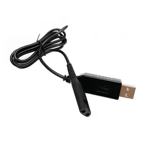 For Braun Shaver Series S3/S5/S6/S7/S8/S9 12V USB Charging Cable Replacement Charger Cord Compatible