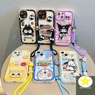 AKYcuteSimple Casing Casing For Vivo S1 Y36 Y27 Y27S Y38 Y28 Y18 Y28S Y03 Y02T Y02A Y02 Cartoon Doll