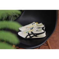 Onitsuka slip cream black