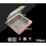 (100pcs) MURAH BENXON OPS-H61 Clear Bekas Kuih