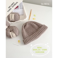 DIY Crochet Beanie Kit | Da-Mira (DIY Kit Beanie)