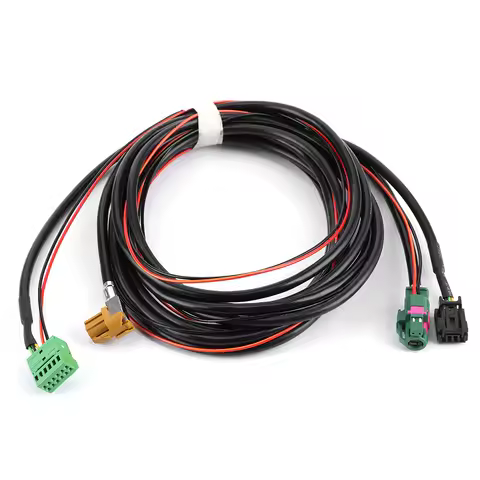 For MIB Carplay MQB Phone Car AUX USB Switch Harness 5G0 035 222 E ,5Q0 035 724 Fits for VW MK7 for 