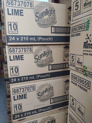 SUNLIGHT REFILL (1 dus isi 24 pouch isi 210 ml) ---> kini menjadi 230ml