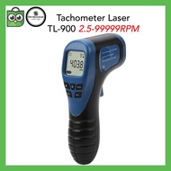 Tachometer Laser TL-900 Digital Non-Contact 99999RPM Tacho RPM Meter Alat Ukur Kecepatan Putaran Mes