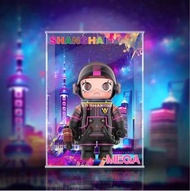 [AOWOBOX] Pop Mart 泡泡瑪特 MEGA MEGA SPACE MOLLY 400% 上海 百樂門 手辦高透主題展示盒