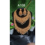 A99 GRAND SEMI BRIDAL WEDDING CHOKER