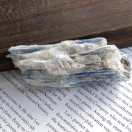 Kyanite 安徽產地 藍晶石 石英共生礦 天然礦石 原礦
