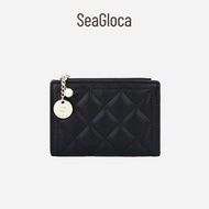 SeaGloca - กระเป๋าสตางค์ผู้หญิง ใหม่ น่ารัก แฟชั่น ไข่มุก เสน่ห์ พับได้