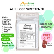 ACE AIMS Allulose Sweetener 1kg | Natural Sugar Substitute 0 Calorie 0 Sugar Keto Glucose Friendly