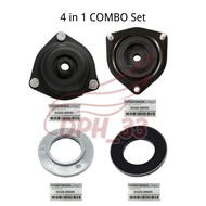 [4 IN 1 SET] OEM Front Absorber Mounting / Bearing for Nissan Sentra N16 (54325-4M400/54320-4M400)