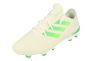 adidas Gamemode Knit FG Mens Football Boots Soccer Cleats (UK 7.5 US 8 EU 41 1/3, White Green G57880