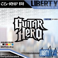 Cutting Hero Guitar Sticker | Cutting Guitar Hero Stickers | Cutting Anime stickers | Cutting Anime 