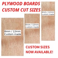 CUSTOM CUT PLYWOOD BOARD 8MM AND 12MM NOW AVAILABLE