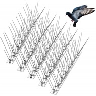 Animal Deterrent Spikes Repel 33cm Stainless Steel Bird Avian Repellent Technique Method Wall Fence