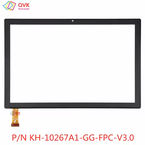 10.1inch Tablet Capacitive Touch Screen Digitizer Sensor External Glass Panel Compatible P/N KH-1026
