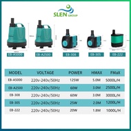 SLEN Water Pump Aquarium Low Water Level Fountain Submersible  Pump Filter Fish Pond Water Pump hidr