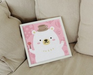 文青熊 創意數字油畫 【新手好上手 】