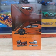 tarmac Koenigsegg Jesko Attack incl 1pack card CLDC exclusive