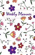 Weekly Planner: 12 month organizer with undated monthly and weekly views, 5.5 x 8.5 inches, Matte Co