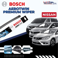 NISSAN BOSCH Aerotwin Car Front Wiper Set Wiper Blades | Xtrail Note Qashqai NV200 NV350 X-trail