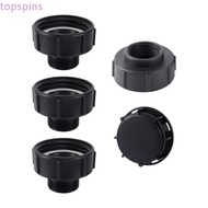 TOPSPINS IBC Tank Adapter, Accessories S60 IBC Ton Barrel Connector,  Plastic Fitting IBC Hose Conne