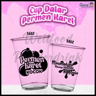 Minuman Franchise Es Permen Karet - Komplit Hemat Original Best Quality Termurah