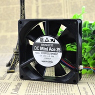Japan Shanyang 8CM 8025 109R0824F402 24V 0.06A dual ball bearing cooling fan