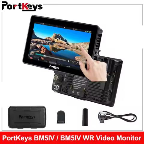 Portkeys BM5IV WR 5.5” 2000nits 4K 60P HDMI-compatible 3G-SDI Wide Color Gamut Camera Control Monito
