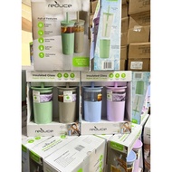 Original set of 2 Reduce Insulated Glass Aspen 20oz thermos cups equivalent to 591ml - American prod