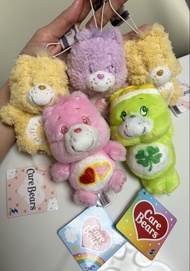 特價$49@1🔥｛Carebears系列公仔}🩷粉色愛心熊care bears cheer bear|綠色幸運熊 care bears good luck bear|毛巾款黃色熊care bears 