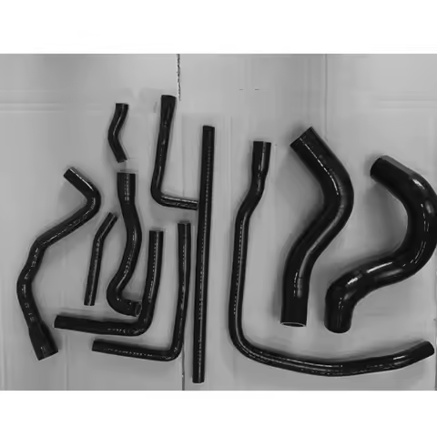 Silicone Coolant Radiator Water Hose Heater Tube For BMW E30 M40 318i 316i 1.8L Vehicles Without AC 