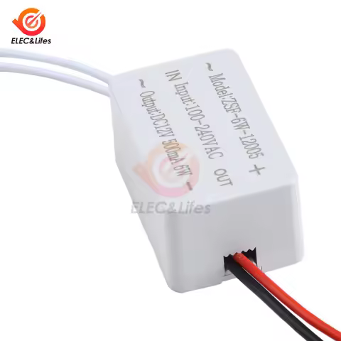LED Driver 6W 0.5A 12W 1A 18W 1.5A 24W 2A 36W 3A 48W 4A 60W 5A For LED Power Supply AC 100-240V to D