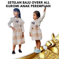 Fashion Over all kuromi Clothes Set for Girls Ages 1-6 Years