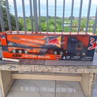 Diecast Newray KTM Factory Racing Peterbilt Container Truck 1/32 Super Rare