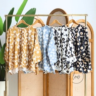 Raven Loose Batwing Sulam Top