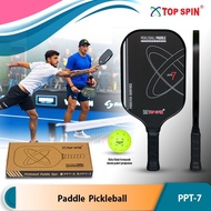 Top Spin Paddle Pickleball PPT-7 Thickness 14mm and 16mm Racket Padel Carbon Ball Pickle
