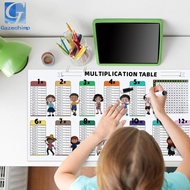 [Gazechimp] Dry Erase Multiplication Sheet Learning Toy Math Times Table Learn The Times Table for K