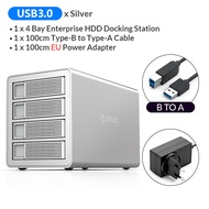 ORICO 35 Series 5 Bay HDD Docking Station 80TB พร้อม Dual Chip 150W ฮาร์ดไดรฟ์ในตัวสำหรับ2.5 3.5นิ้ว