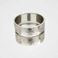 阿爾及利亞硬幣戒指 1 第納爾 1987 年男士硬幣戒指 女士硬幣戒指