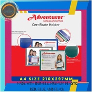Me Cheska A4 Certificate Holder for Diploma Award Recognition Paper File Cover