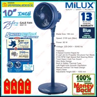 Milux Stand Fan MGF-10 (Blue) 10 inch Gale Fan