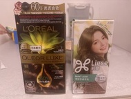 L'Oréal 染髮劑 & Liese 泡泡染髮