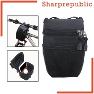 [Sharprepublic] Bike Handlebar Frame Pannier Bike Front Storage Bag for Hiking