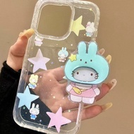 Phone Phone Case Suitable for iPhone 7 8 X XS XR XSMAX 11 12 13 14 15 16 Pro max Plus Cartoon Miffy 