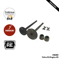 Bajaj RE Valve Kit Engine with Seal and Clips - 36AA4102 & 36RA0015 (BS4 & BS6 MODEL)