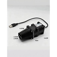 12V 5V Violent Small Fan USB Wood Stove Gale Turbocharger Air Cooling 4CM4056 Dual Fan