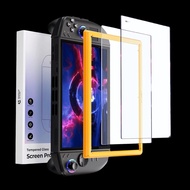 JSAUX GP0131 2 Pack HD Tempered Glass Transparent Screen Protector for LEGION GO 2