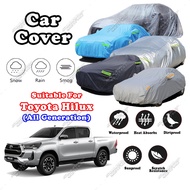 🌟 Hilux 🌟 High Quality Premium 4X4 4WD Car Cover Suitable For Toyota Hilux Car Cover Double Layer Waterproof