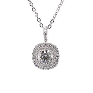 IGI-1.09克拉實驗室培育鑽石白金墜子