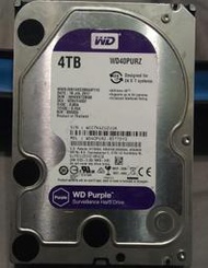 WD【紫標】4TB 3.5吋 監控硬碟(WD40PURZ)